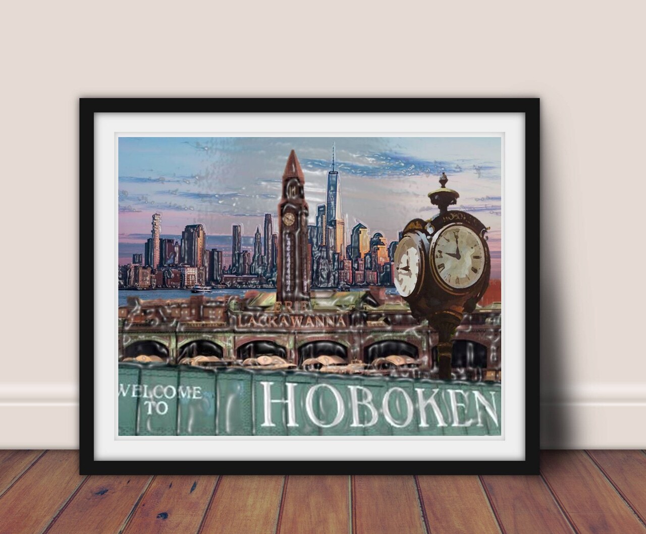 Hoboken Framed Art Print - Gallery Wall Decor from Hoboken New Jersey